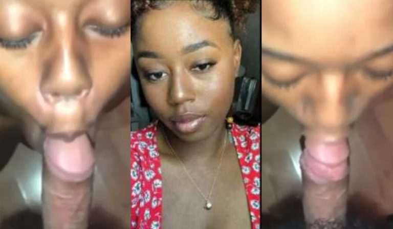 Nigeria Girl Simi Exposed Sucking Her Boyfriend Gateman Dick