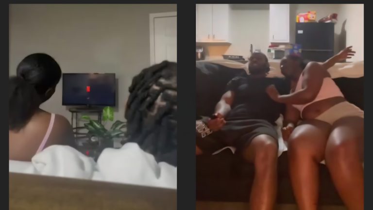Netflix and Chill Turning to Raw Fuck on the Couch, Fucking Hard With Big Dick