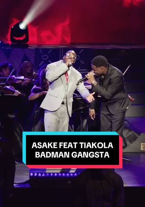Asake ” ft. Tiakola – “Badman Gangsta (LIVE) | Red Bull Symphonic