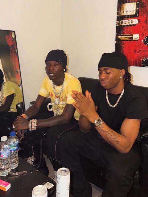 Seyi Vibez & FOLA Vibing Together, New Song?