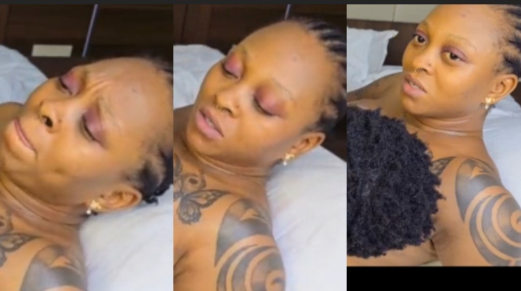 3 minutes video of a lady with her boss