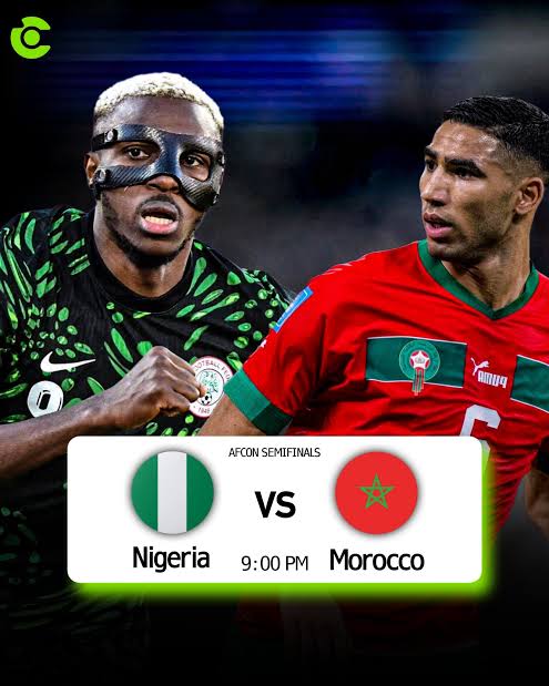 LIVE STREAM :Nigeria vs Morocco (AFCON 2025 – SEMI FINAL)