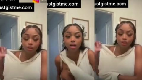 Instagram Pretty Slayqueen Mistakenly Show her Fresh Beatiful Breast on Instagram Live