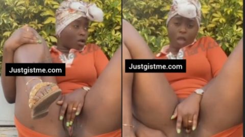 Horny Deeper Life Church Member Caught in the Bush Road Fucking Her Pussy Hard