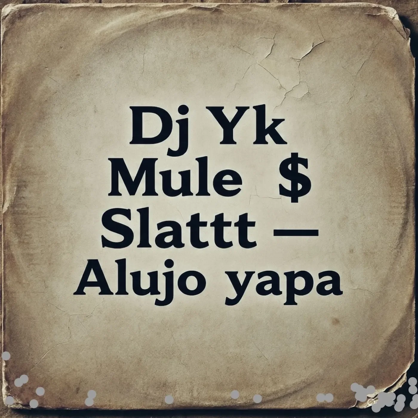 FREEBEAT: DJ Yk Mule & Slattt – Alujo Yapa