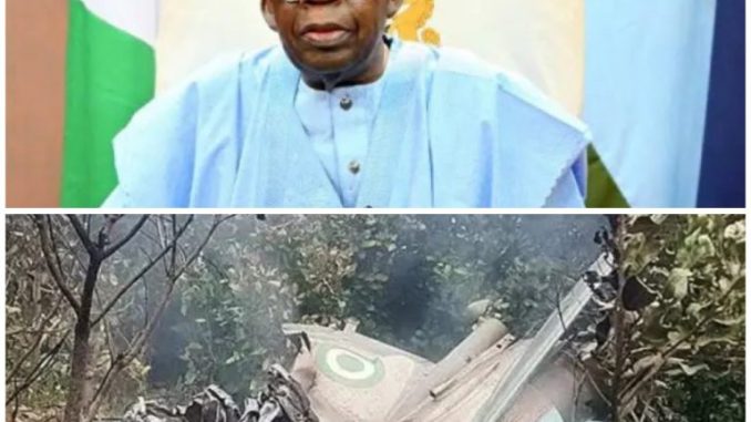 President Tinubu declares three-day National mourning over Ondo military aircraft crash
