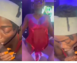 Instagram Slayqueen ex-posed Giving Incredible Blowjob