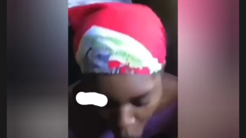My church choir Tina Habila using my dick for mic