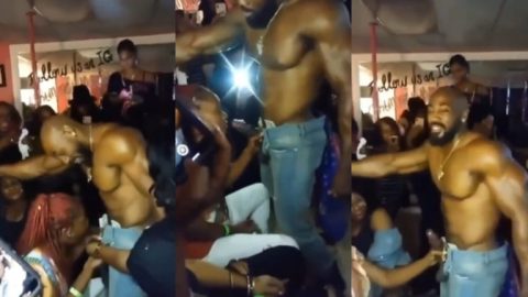 Trending Video on Twitter Girl Sucking Male Stripper Dick Deep In Ikoyi Lagos Club