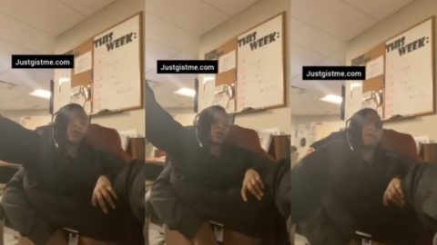 Nigeria Girl Network Customer Care Staff Caught on Spy Camera Masturbating Hard While On Phone With Customer