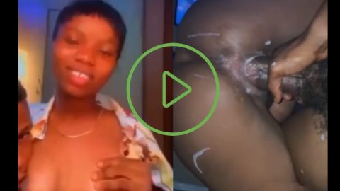 Homemade African ebony sex video- young couples fuck so hard