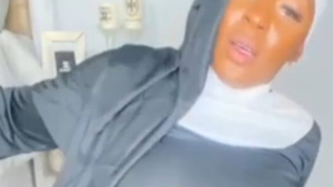 Black Nun Gets Fucked Hard – BBC Rough Sex