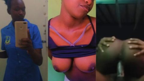 Nursing student get fuck in the hostel by boyfriend