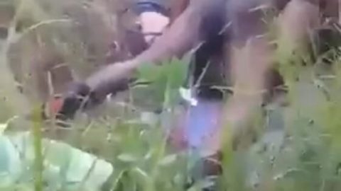 Farmer fuck stranded woman in his farm land