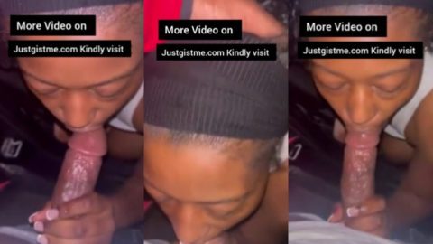 Church Girl Deeper Life members Sucking Yahoo Boy long Dick in public inside Car