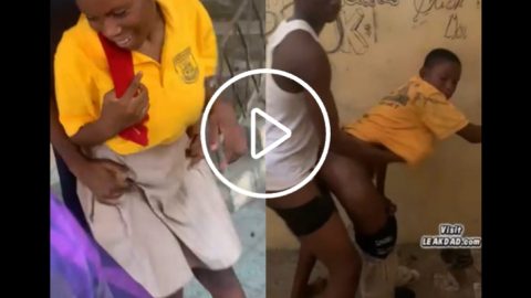 Ghana high school Asutsuare Estate D/A Basic ‘2’ students leak sex video- basic 2 boys fuck their female classmate