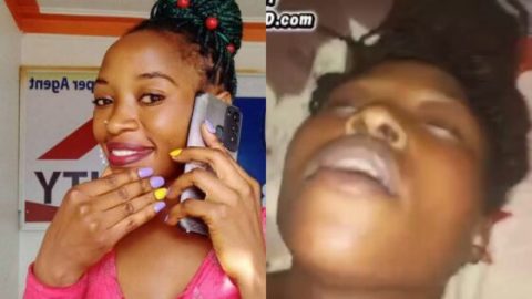 STANBIC bank female staff gets fuck by bank manager in an hotel