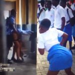 High school girl gets fuck by classmate at the walkway 5294309956