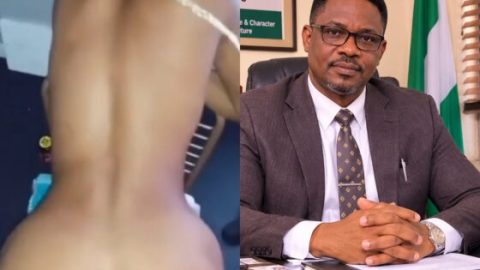 University student gets fuck by lecturer in office