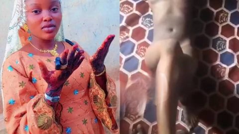 Naija Hausa female teacher gets fuck by Alahji son