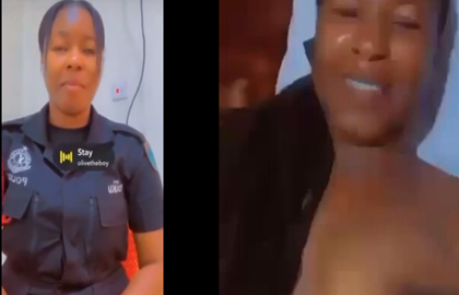 Part 2 Ghana Police Woman Azigi Leaked Video