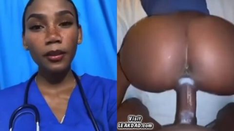 Nurse Teresa leak sex video with sick home client