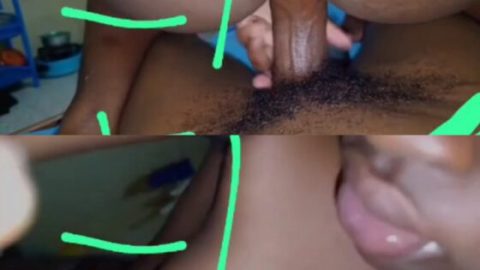 Black American boys fuck homeless girl in the field
