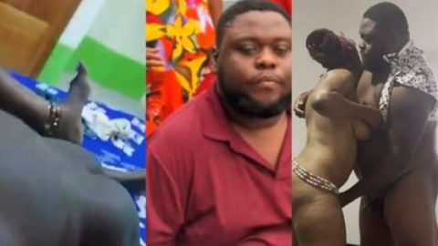 Ghana actor Oteele leak sex video prt1