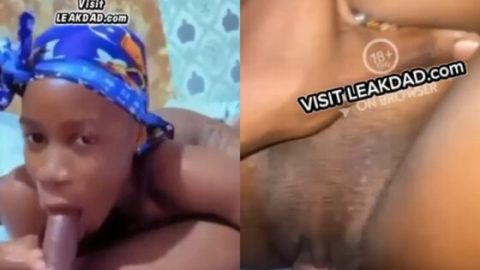 Naughty naija Uni babe gets fuck by school boyfriend