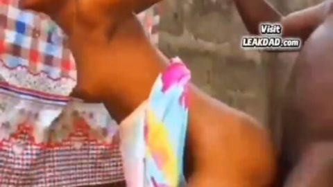 Man fuck female neighbor at the backyard