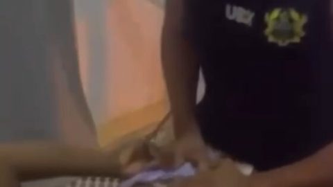 Ghana nurse gets fuck in house party