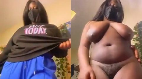 Naughty Babe Post Nude Transition Video