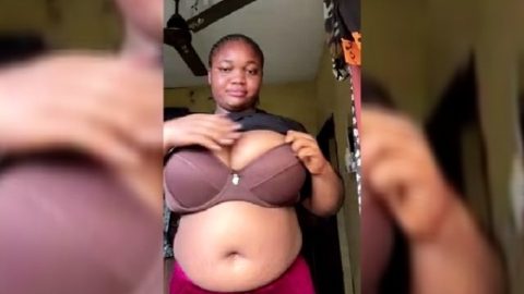 Rita Offload Her Big Boobs On Video Call