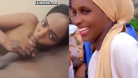 Fulani girl gets her tight pussy fucked hard