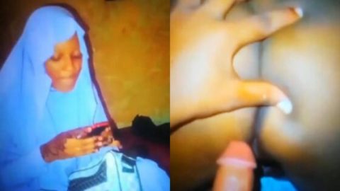 Hausa girl gets fuck by Aboki because of phone