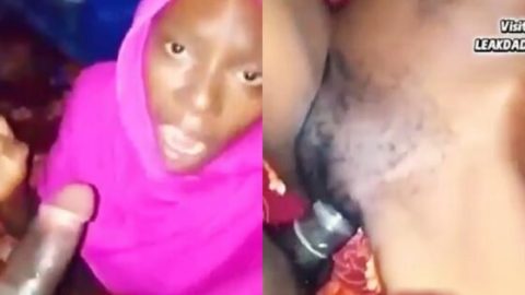 Hausa girl gets fuck by Fulani aboki boy