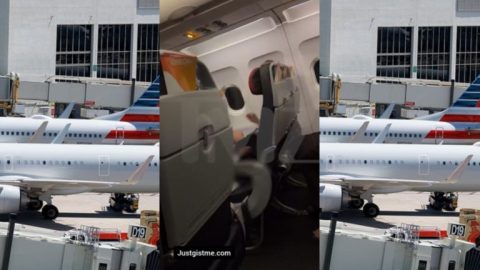 Trending Full Video of American Airlines Caught Masturbating Touching Her Self Inside Plane